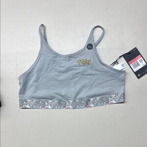 Nike Gray Sports Bra